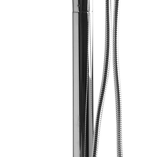 ALFI brand AB2758 Tub Filler + Mixer with Additional Hand Held Shower Head - Elite Vitality