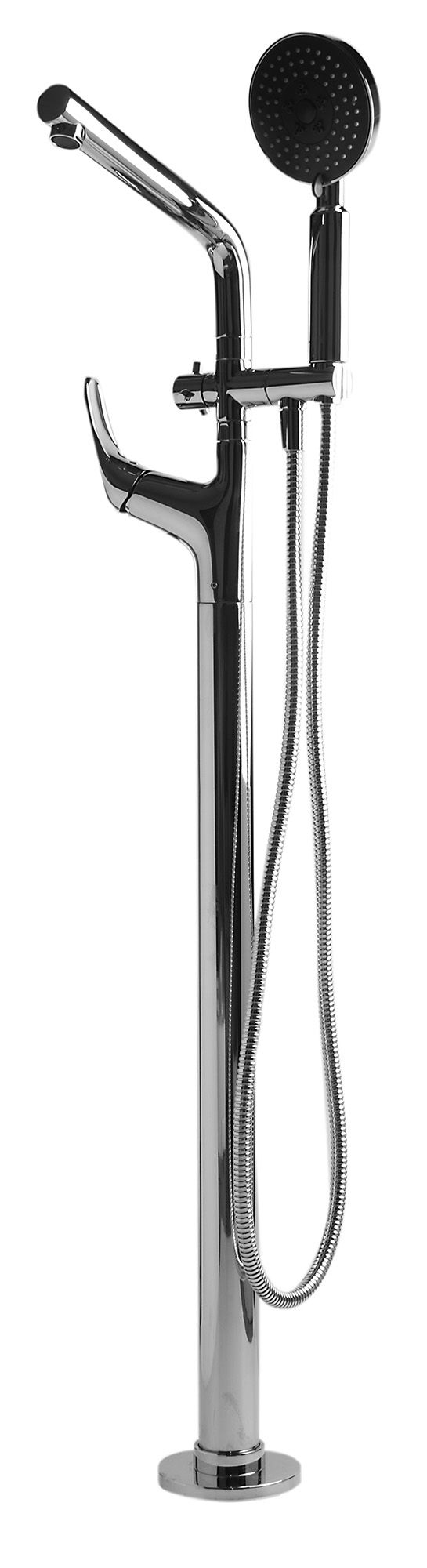ALFI brand Tub Filler + Mixer with Additional Hand Held Shower Head