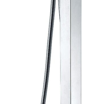 ALFI brand AB2843 Single Hole Floor Mounted Waterfall Tub Filler - Elite Vitality