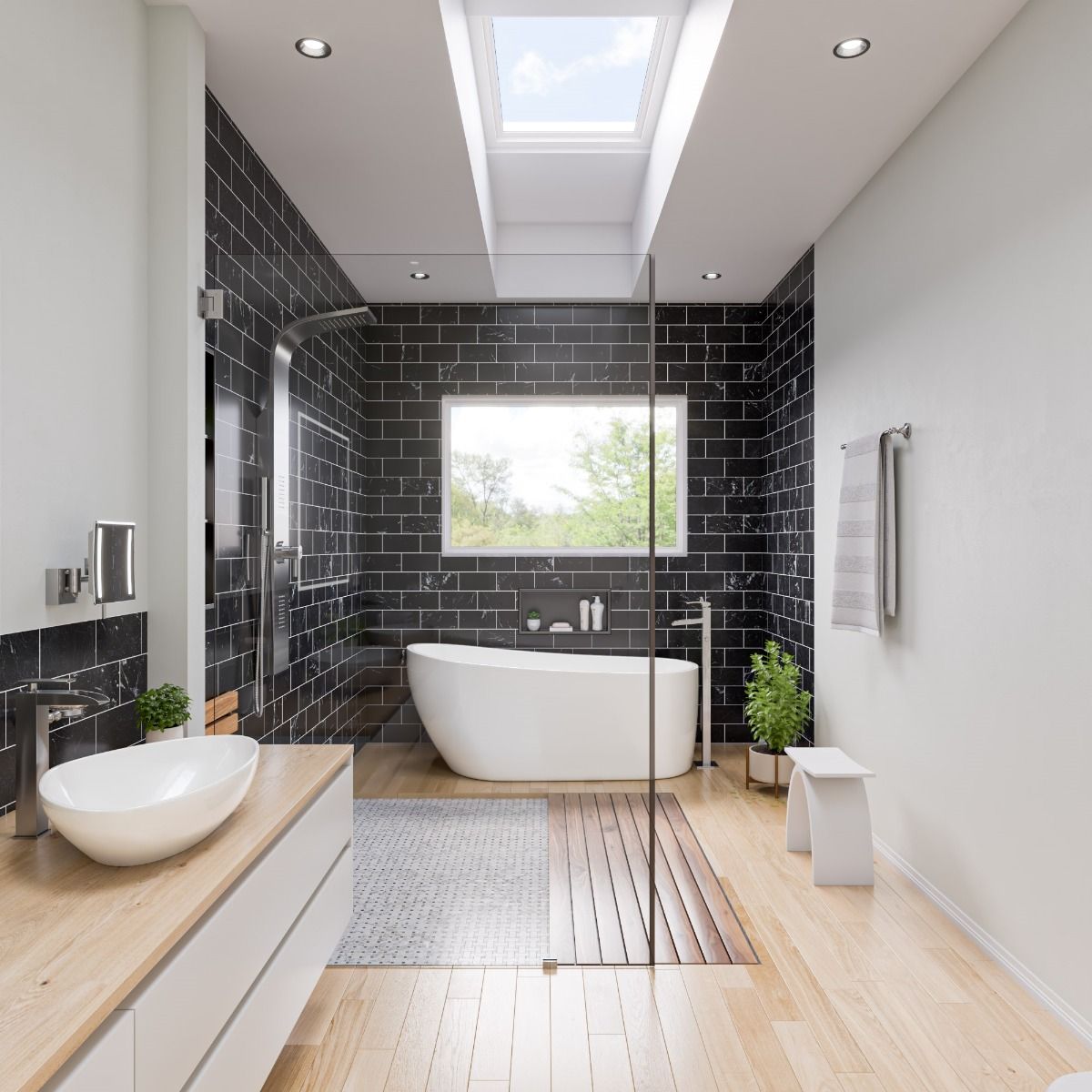 ALFI brand AB8826 68 Inch White Oval Acrylic Free Standing Soaking Bathtub - Elite Vitality