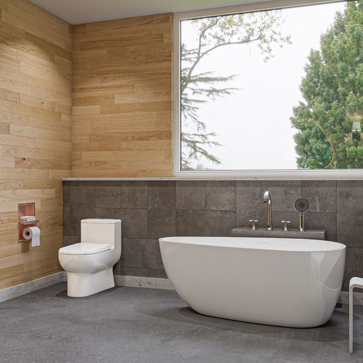 ALFI brand AB8861 59 Inch White Oval Acrylic Free Standing Soaking Bathtub - Elite Vitality