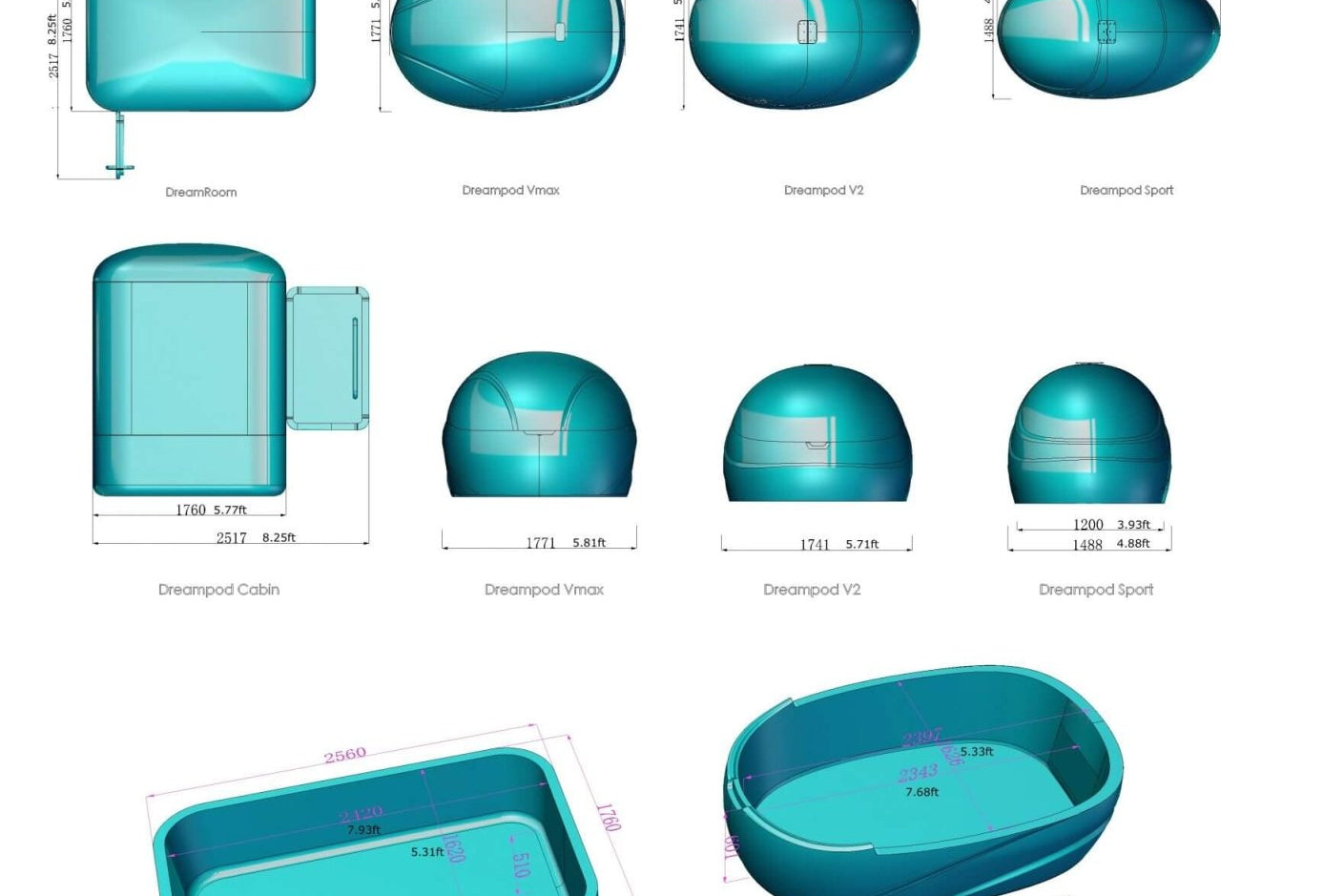Dreampod V2 Float Pod - Elite Vitality