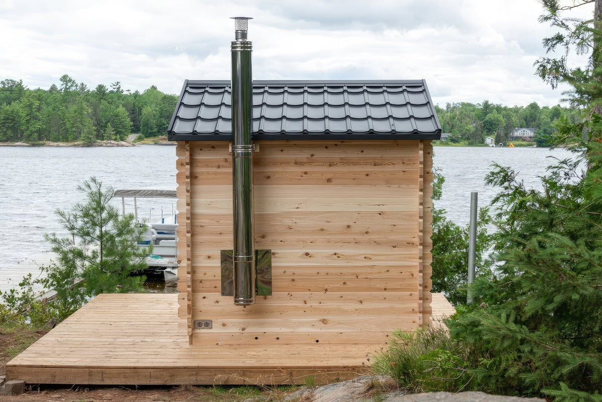 Dundalk Georgian Cabin Sauna - Elite Vitality