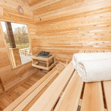 Dundalk Luna Outdoor Sauna - Elite Vitality