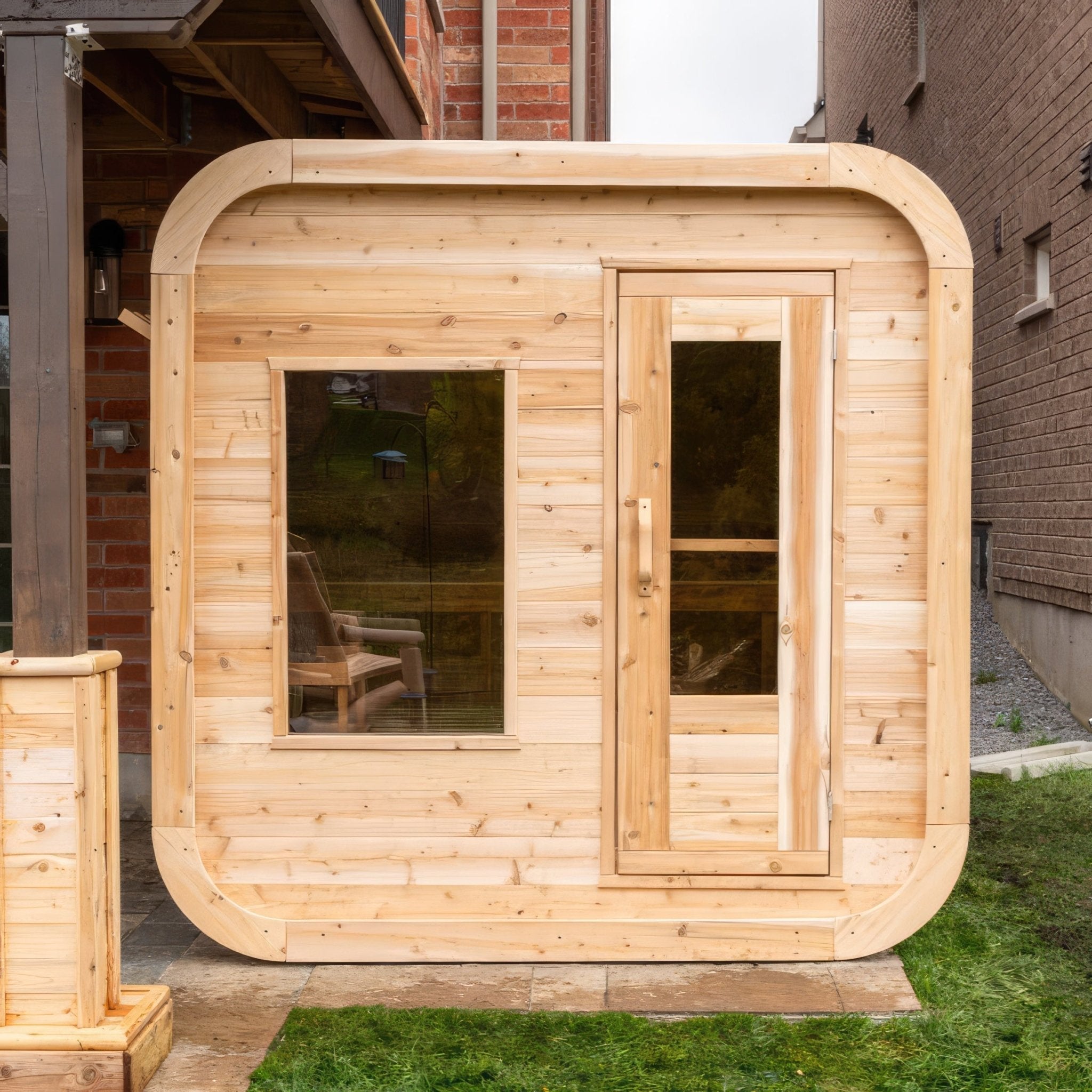 Dundalk Luna Outdoor Sauna - Elite Vitality