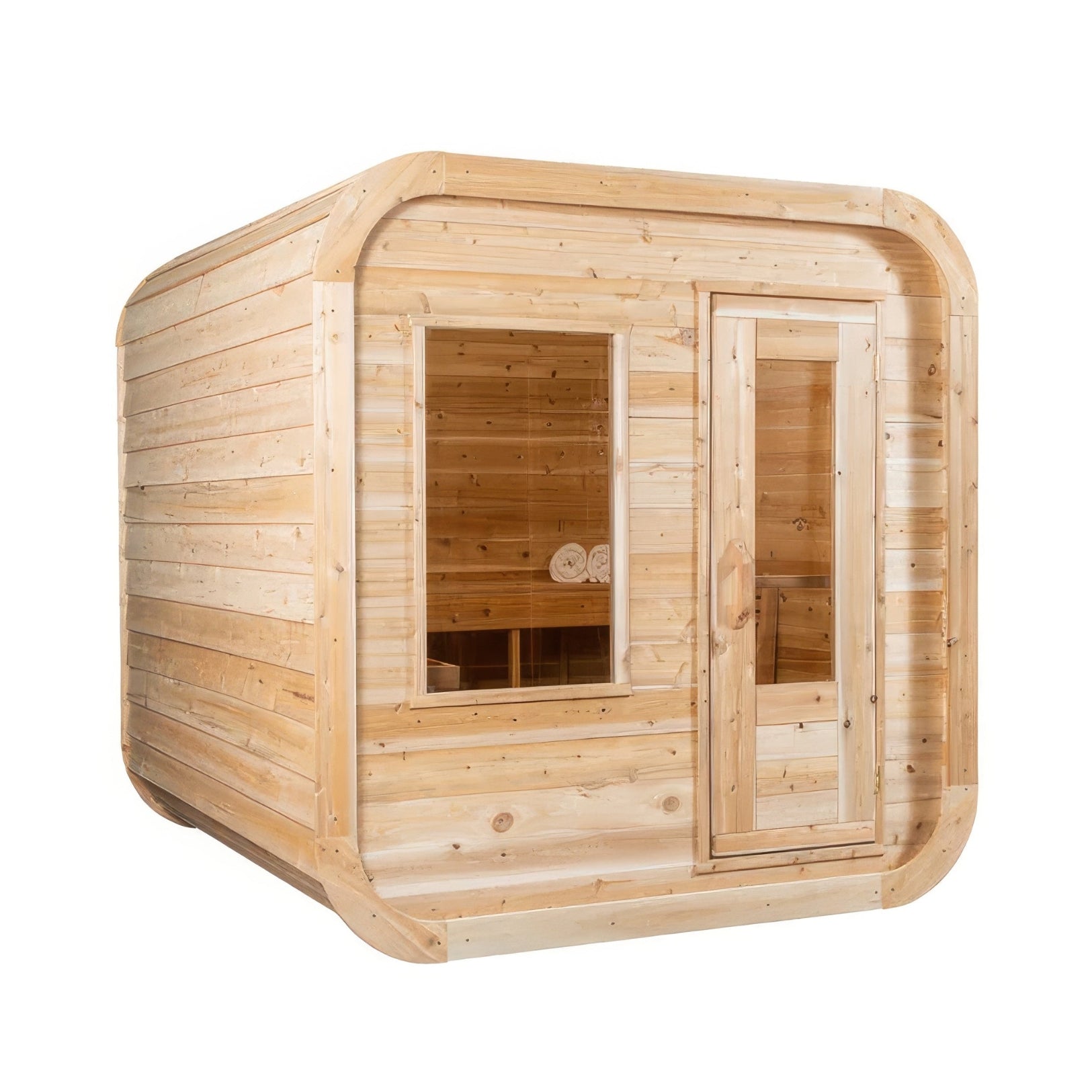 Dundalk Luna Outdoor Sauna - Elite Vitality