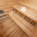 Dundalk Luna Outdoor Sauna - Elite Vitality