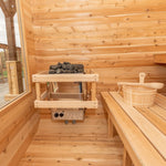 Dundalk Luna Outdoor Sauna - Elite Vitality