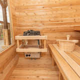 Dundalk Luna Outdoor Sauna - Elite Vitality
