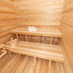 Dundalk Luna Outdoor Sauna - Elite Vitality