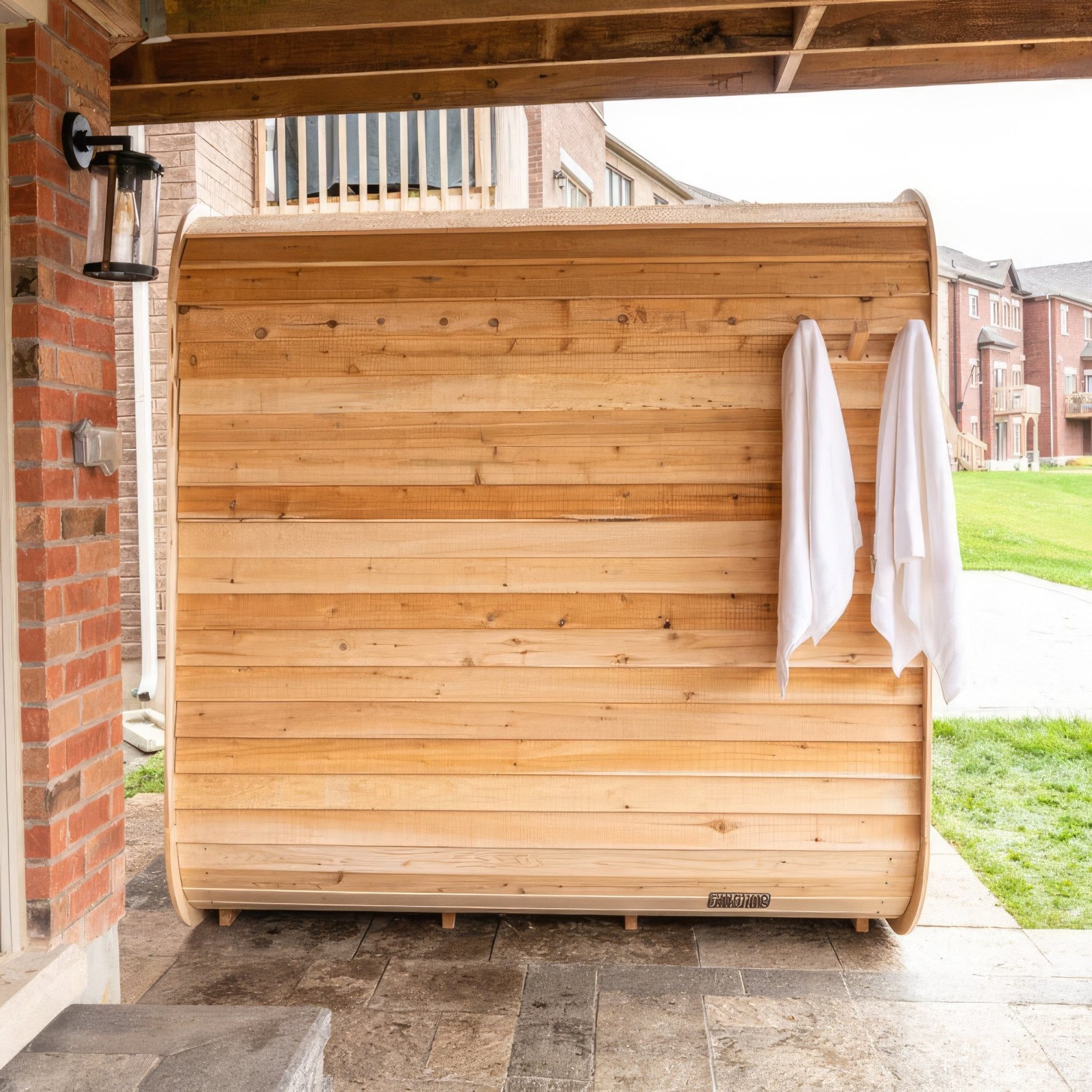 Dundalk Luna Outdoor Sauna - Elite Vitality