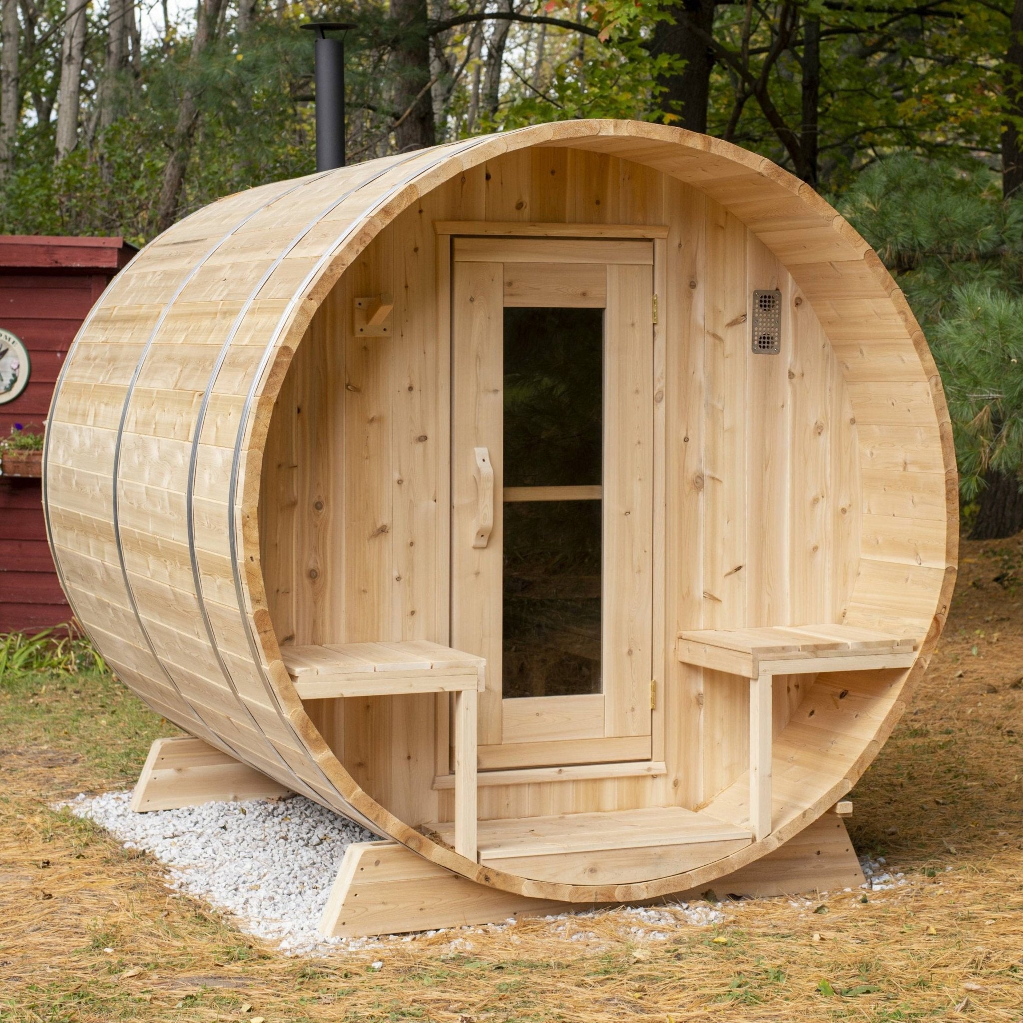 Dundalk Serenity Barrel Sauna - Elite Vitality