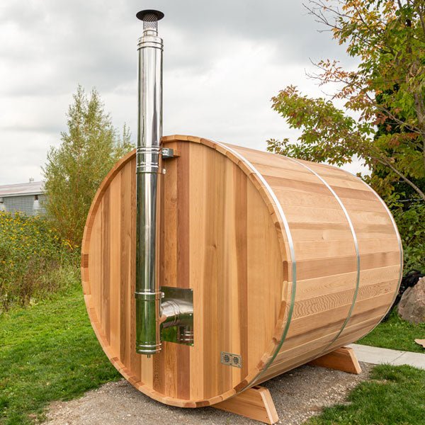 Dundalk Tranquility Barrel Sauna - Elite Vitality