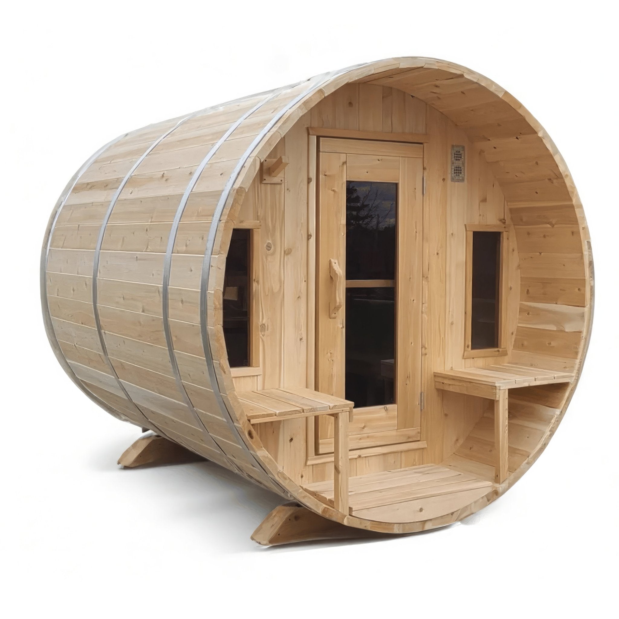 Dundalk Tranquility Barrel Sauna - Elite Vitality