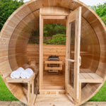Dundalk Tranquility MP Barrel Sauna - Elite Vitality