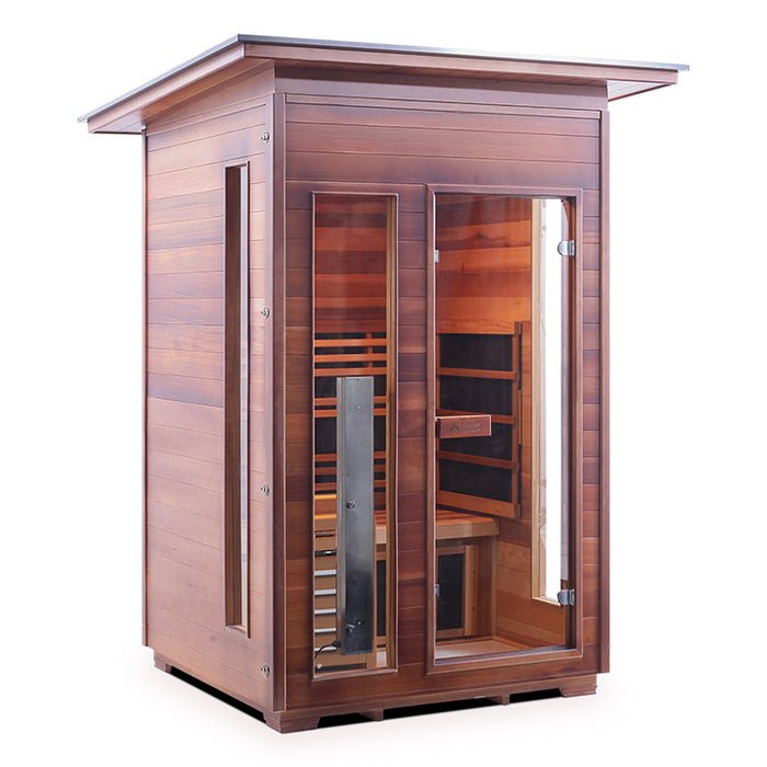 Enlighten Sauna Diamond 2 Infrared/Traditional Sauna - Elite Vitality