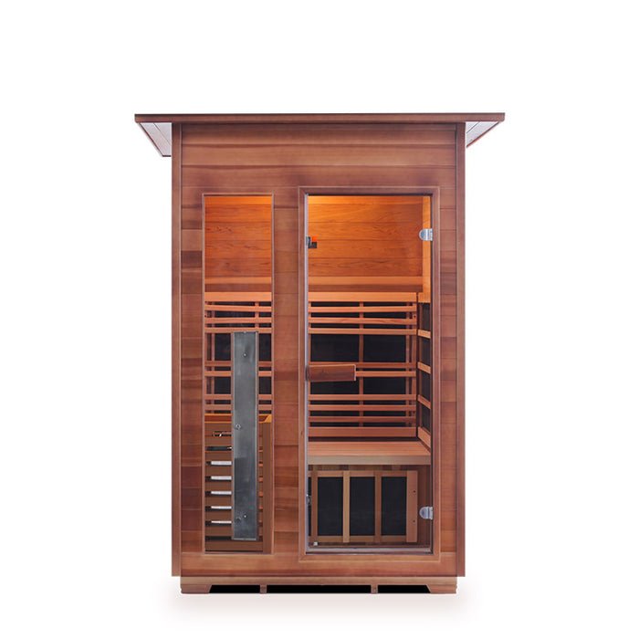 Enlighten Sauna Diamond 2 Infrared/Traditional Sauna - Elite Vitality