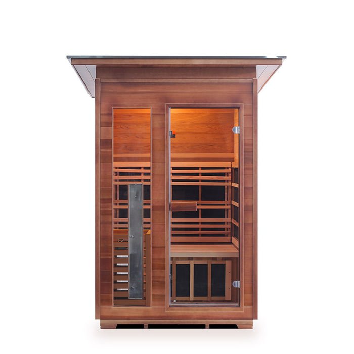 Enlighten Sauna Diamond 2 Infrared/Traditional Sauna - Elite Vitality