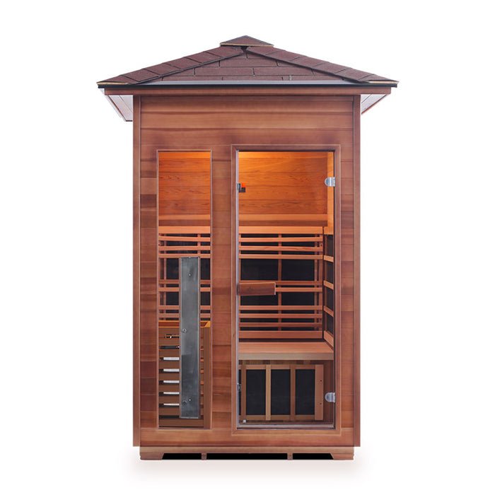 Enlighten Sauna Diamond 2 Infrared/Traditional Sauna - Elite Vitality