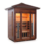 Enlighten Sauna Diamond 3 Infrared/Traditional Sauna - Elite Vitality