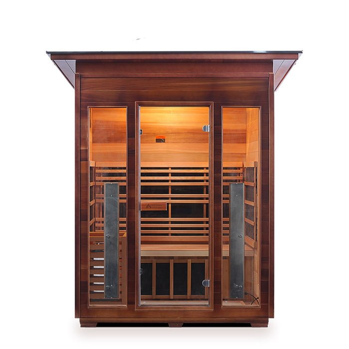 Enlighten Sauna Diamond 3 Infrared/Traditional Sauna - Elite Vitality