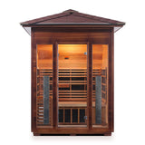 Enlighten Sauna Diamond 3 Infrared/Traditional Sauna - Elite Vitality