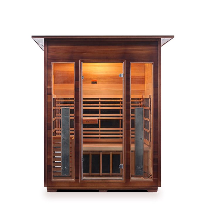 Enlighten Sauna Diamond 3 Infrared/Traditional Sauna - Elite Vitality