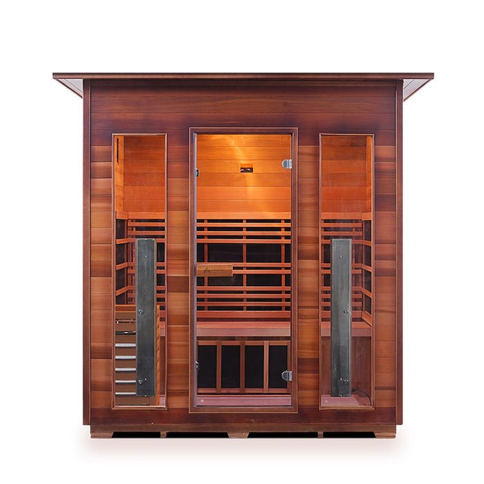 Enlighten Sauna Diamond 4 Infrared/Traditional Sauna - Elite Vitality