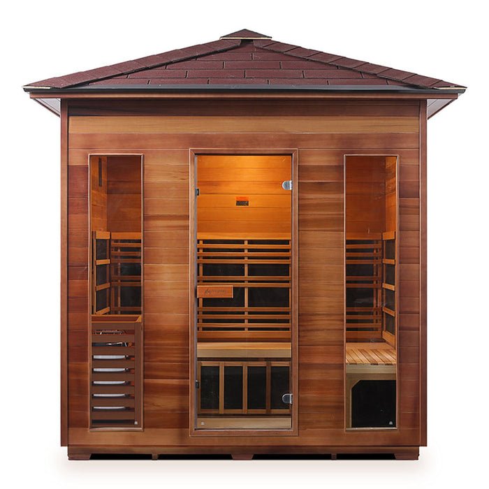 Enlighten Sauna Diamond 5 Infrared/Traditional Sauna - Elite Vitality