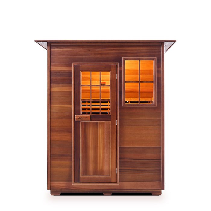 Enlighten Sauna MoonLight 3 Dry Traditional Sauna - Elite Vitality