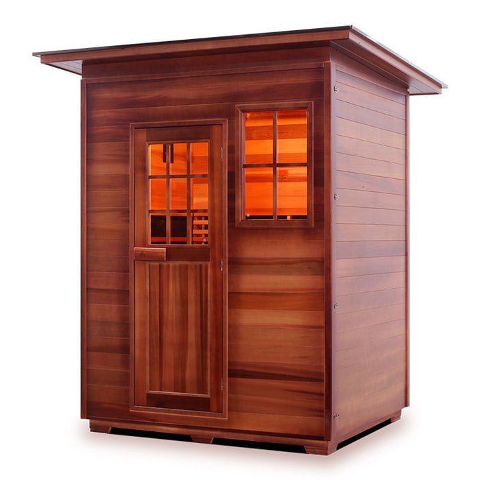 Enlighten Sauna MoonLight 3 Dry Traditional Sauna - Elite Vitality