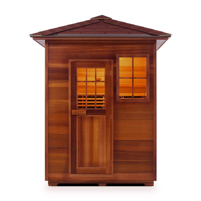 Enlighten Sauna MoonLight 3 Dry Traditional Sauna - Elite Vitality