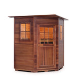 Enlighten Sauna MoonLight 4 Corner Dry Traditional Sauna - Elite Vitality