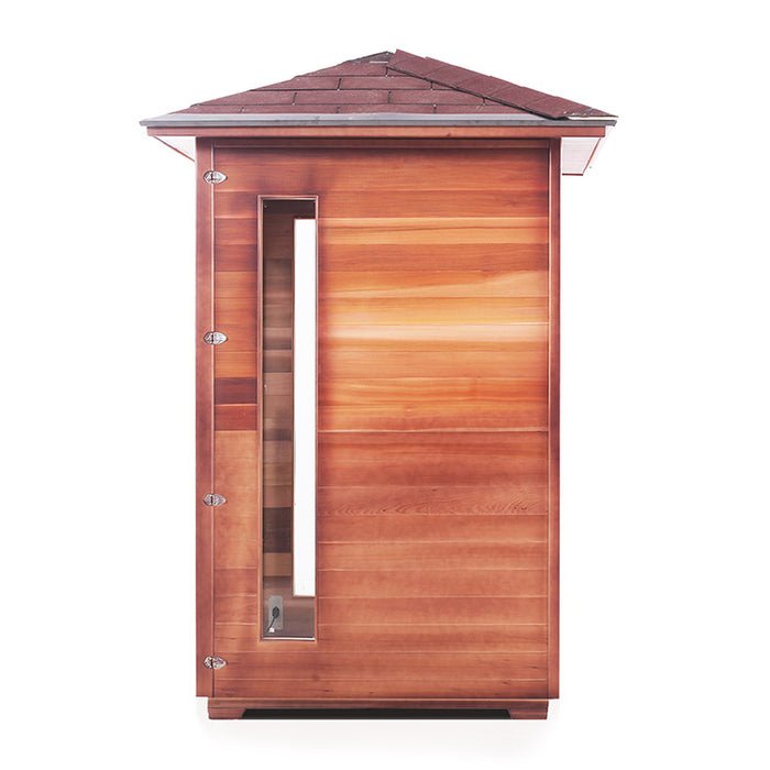 Enlighten Sauna Rustic 2 Full Spectrum Infrared Sauna - Elite Vitality