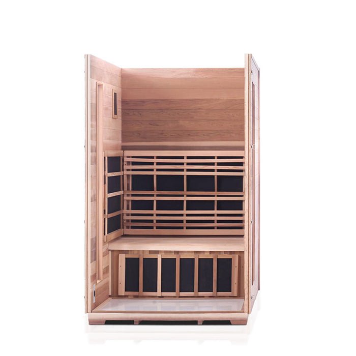 Enlighten Sauna Rustic 2 Full Spectrum Infrared Sauna - Elite Vitality