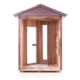 Enlighten Sauna Rustic 4 Corner Full Spectrum Infrared Sauna - Elite Vitality