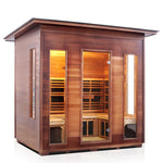 Enlighten Sauna Rustic 5 Full Spectrum Infrared Sauna - Elite Vitality