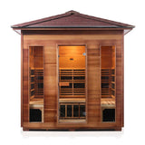 Enlighten Sauna Rustic 5 Full Spectrum Infrared Sauna - Elite Vitality