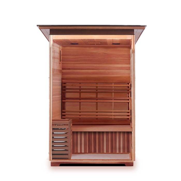 Enlighten Sauna Sapphire 2 Infrared/Traditional Sauna - Elite Vitality