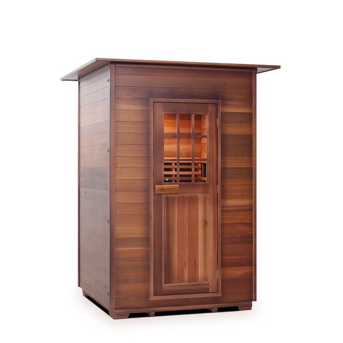 Enlighten Sauna Sapphire 2 Infrared/Traditional Sauna - Elite Vitality