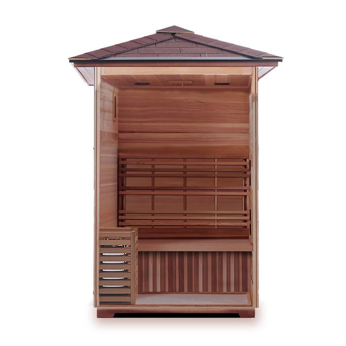 Enlighten Sauna Sapphire 2 Infrared/Traditional Sauna - Elite Vitality