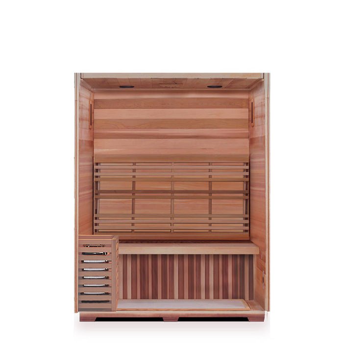 Enlighten Sauna Sapphire 3 Infrared/Traditional Sauna - Elite Vitality