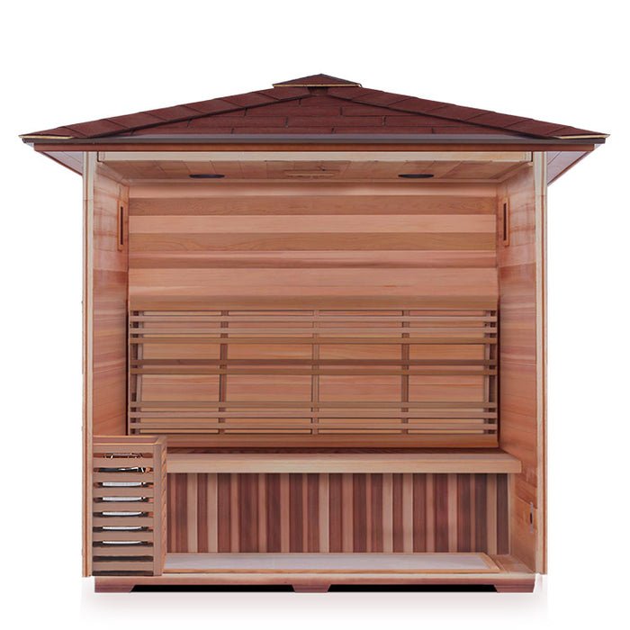 Enlighten Sauna Sapphire 4 Infrared/Traditional Sauna - Elite Vitality