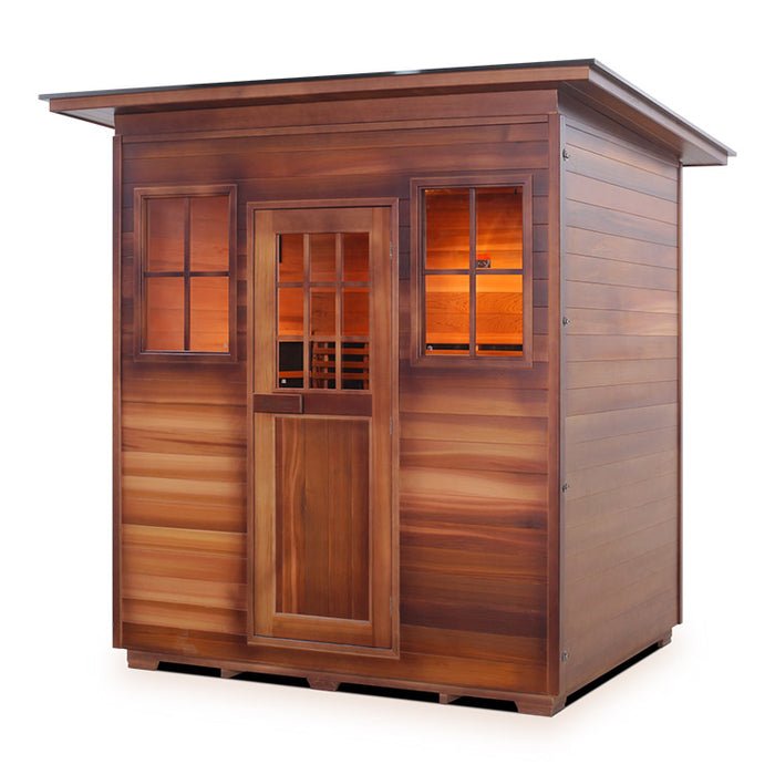 Enlighten Sauna Sapphire 4 Infrared/Traditional Sauna - Elite Vitality