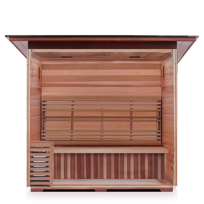 Enlighten Sauna Sapphire 4 Infrared/Traditional Sauna - Elite Vitality