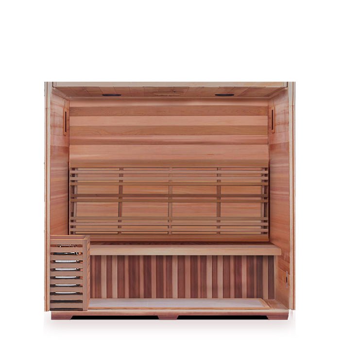 Enlighten Sauna Sapphire 4 Infrared/Traditional Sauna - Elite Vitality