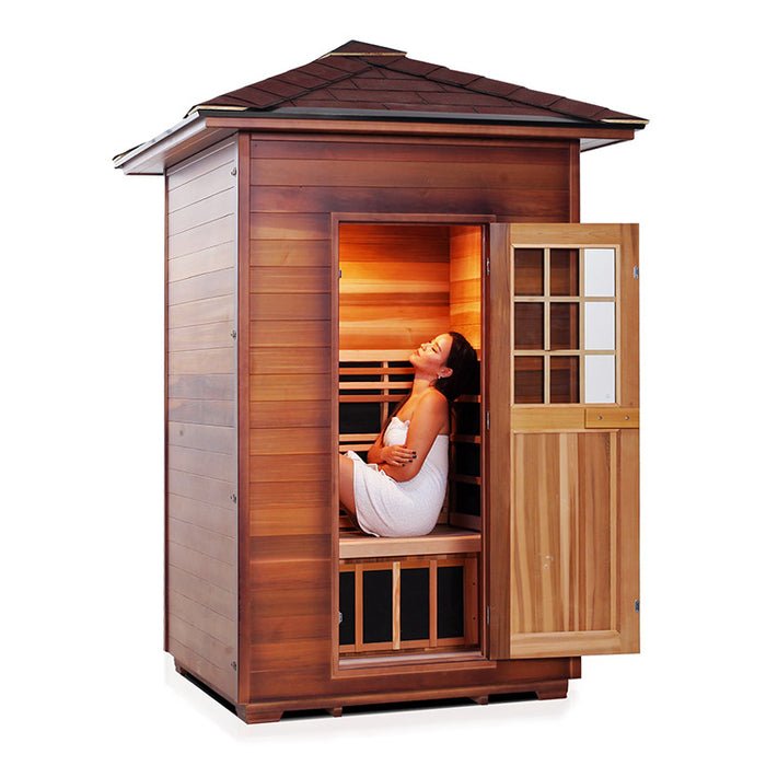 Enlighten Sauna Sierra 2 Full Spectrum Infrared Sauna - Elite Vitality