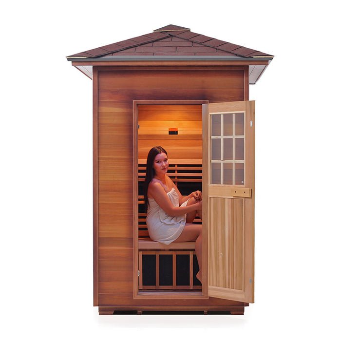 Enlighten Sauna Sierra 2 Full Spectrum Infrared Sauna - Elite Vitality