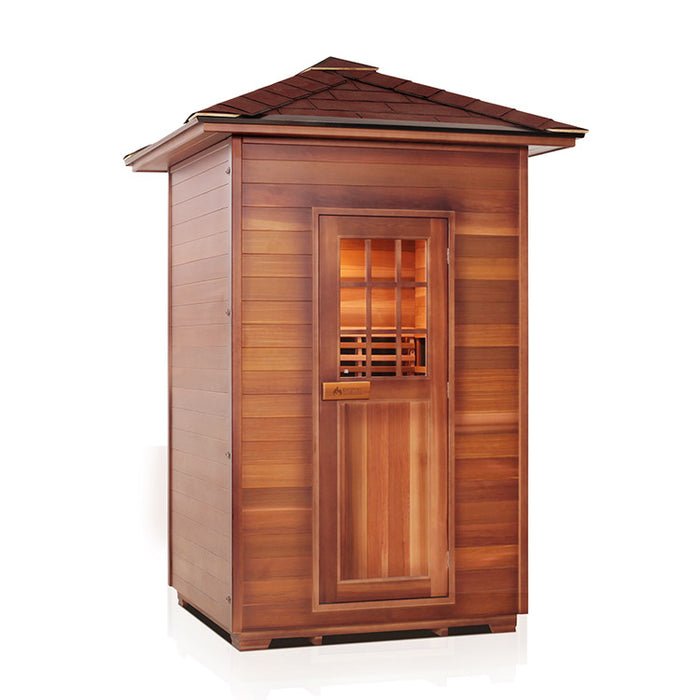 Enlighten Sauna Sierra 2 Full Spectrum Infrared Sauna - Elite Vitality