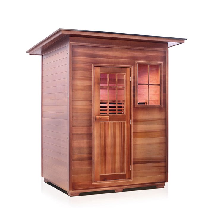 Enlighten Sauna Sierra 3 Full Spectrum Infrared Sauna - Elite Vitality